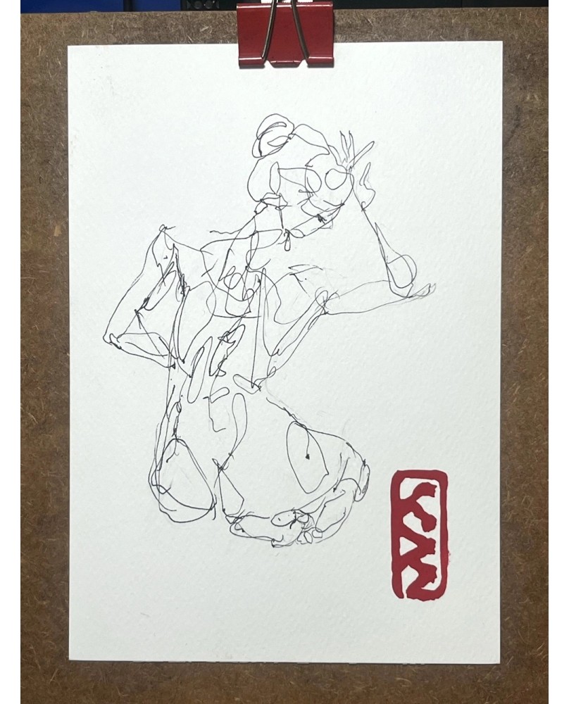 A5 Ink Gesture Drawing 04
