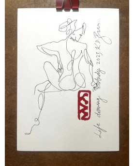 A5 Ink Gesture Drawing 13