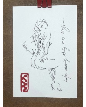 A5 Ink Gesture Drawing 10