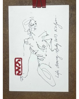 A5 Ink Gesture Drawing 09