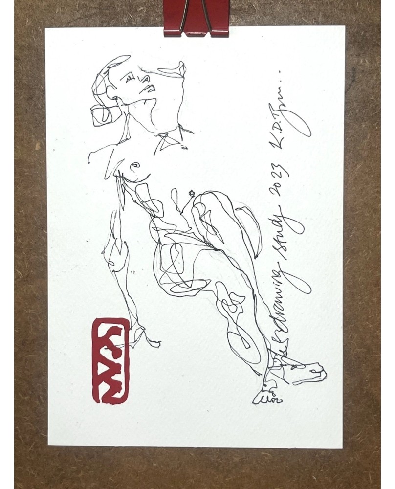 A5 Ink Gesture Drawing 06