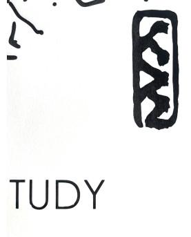 LineArt Life Drawing No3 Black